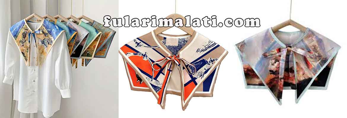 Atatürk yaka şal fular